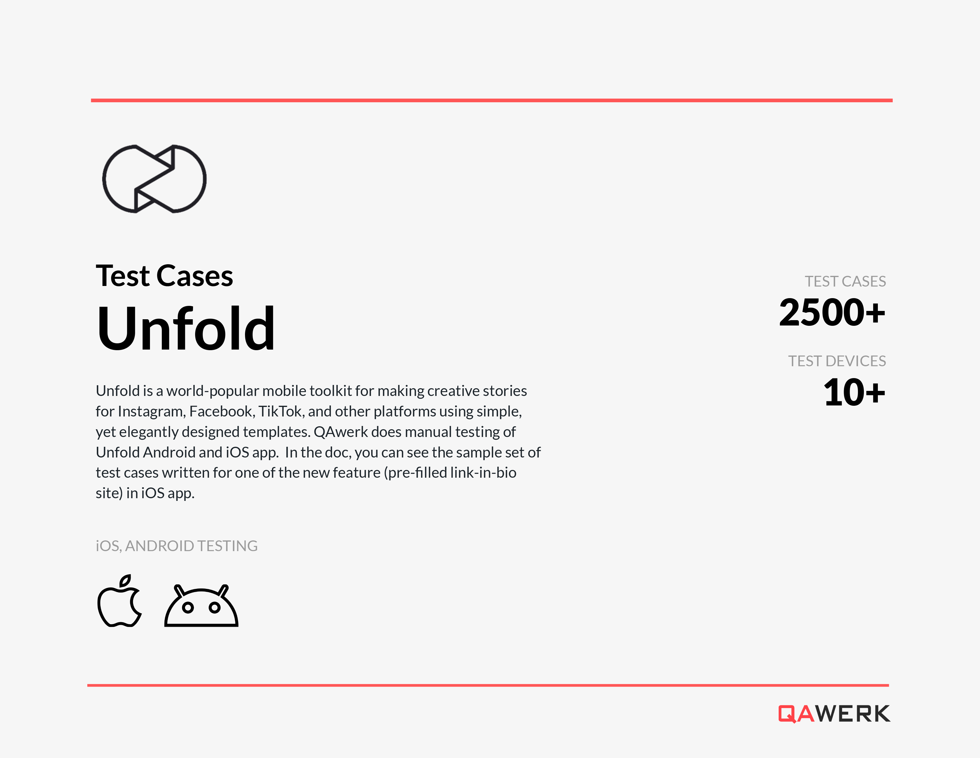 Unfold for slider