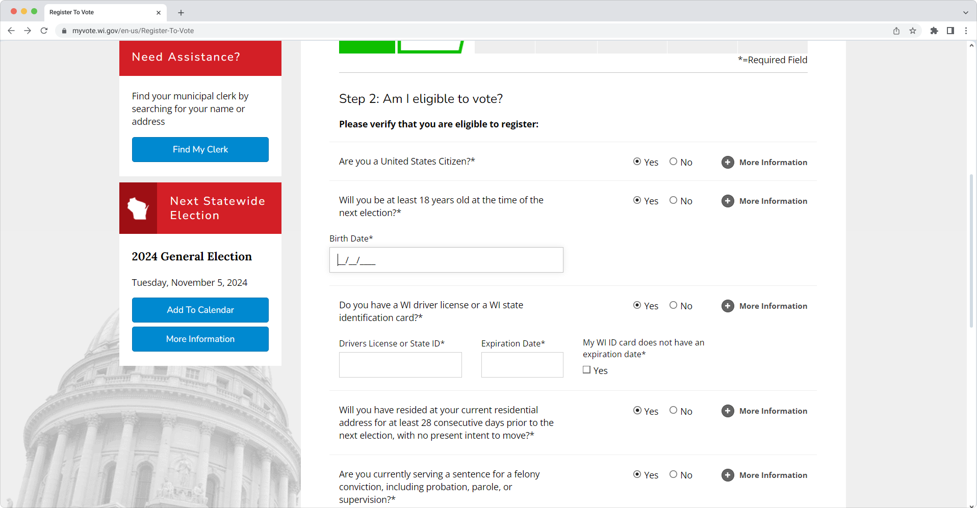 État de l’accessibilité web pour les électeurs américains handicapés : obstacles à l’inscription en ligne en 2024