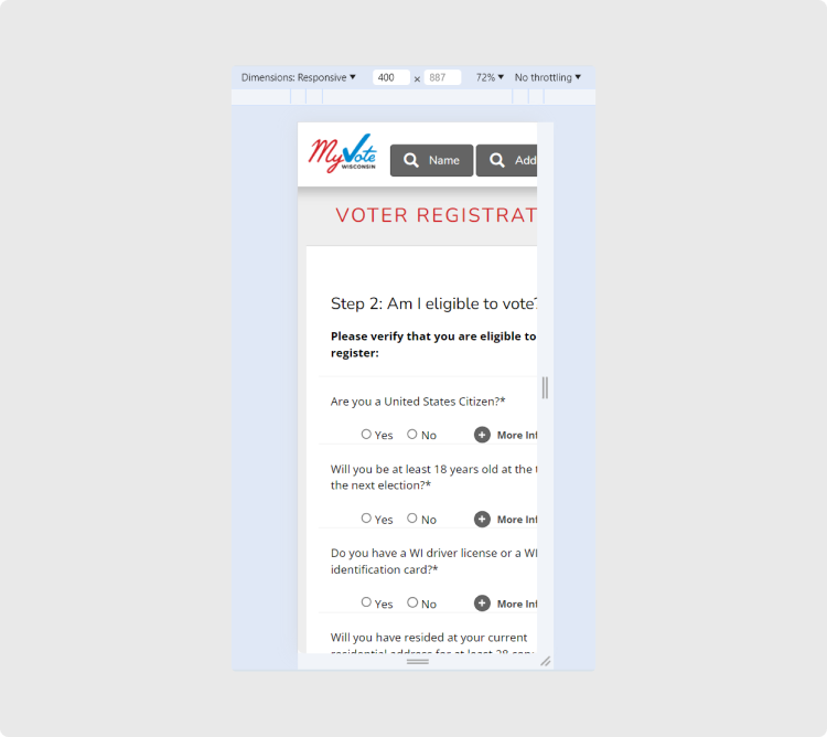 État de l’accessibilité web pour les électeurs américains handicapés : obstacles à l’inscription en ligne en 2024