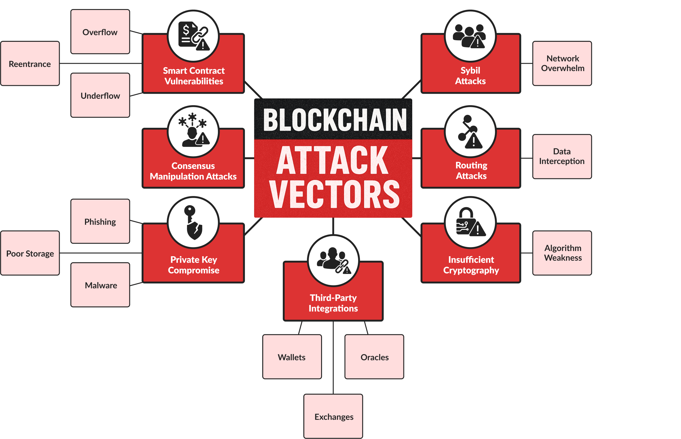 Problèmes de sécurité blockchain : comment les tests protègent votre produit