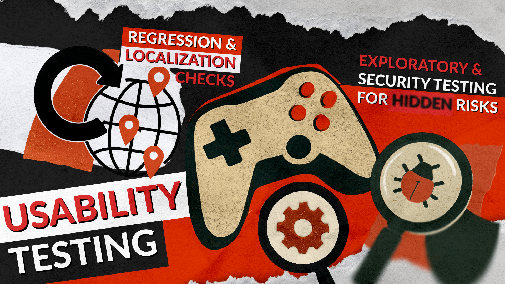 Types de techniques de test de jeux vidéo