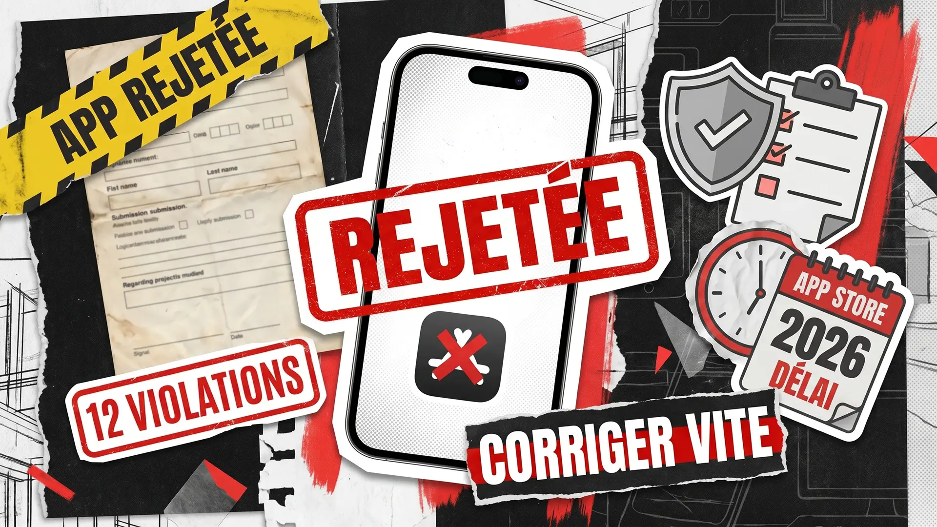 Pourquoi les applications sont rejetées : Les 12 violations les plus courantes de l’App Store en 2026