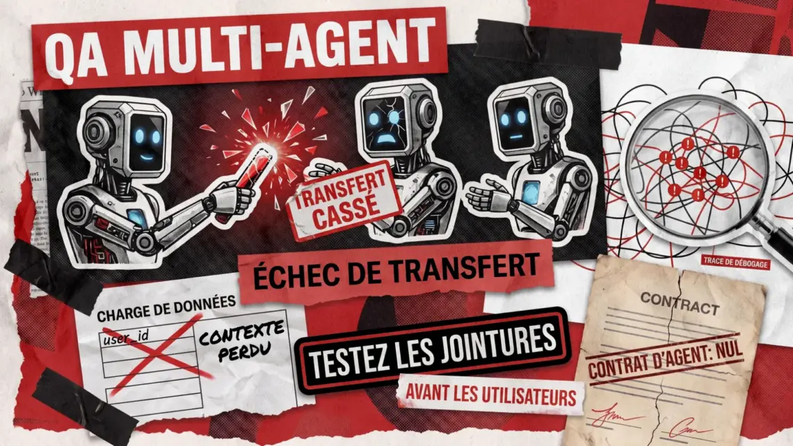 Tester les systèmes IA multi-agents : Comment détecter les échecs de passation avant qu’ils n’atteignent les utilisateurs Tester les systèmes IA multi-agents : Comment détecter les échecs de passation avant qu’ils n’atteignent les utilisateurs