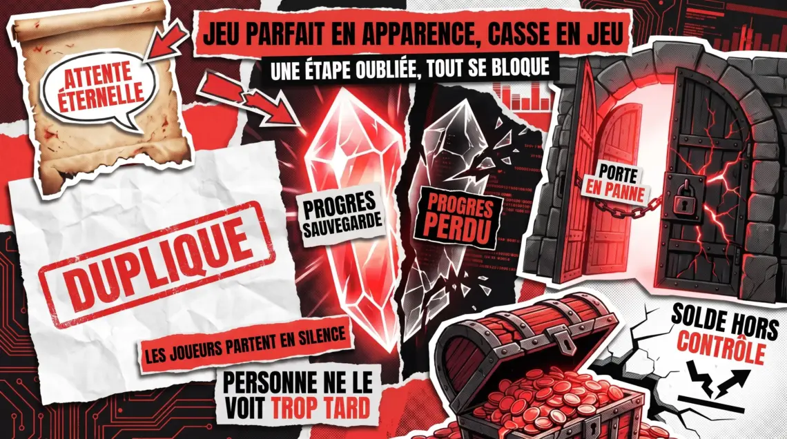 Tester la fonctionnalité des jeux : mécaniques, quêtes et tout ce qui peut casser Tester la fonctionnalité des jeux : mécaniques, quêtes et tout ce qui peut casser