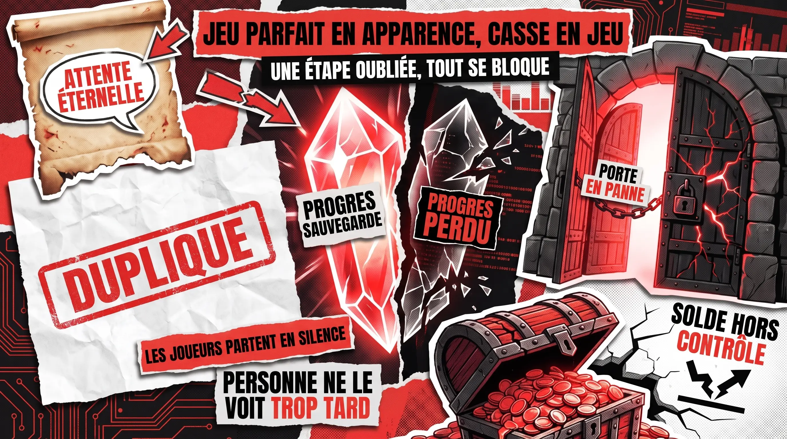 Tester la fonctionnalité des jeux : mécaniques, quêtes et tout ce qui peut casser