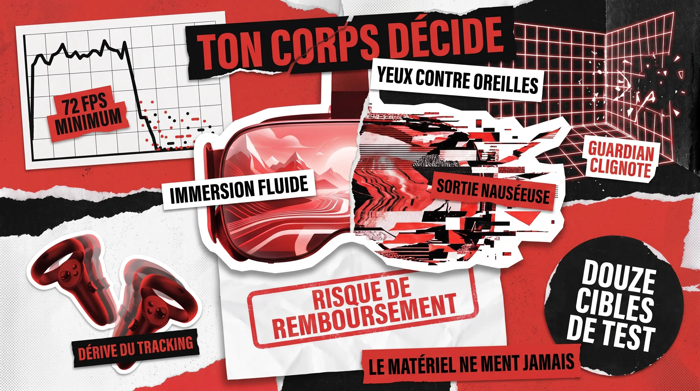 Test de jeux VR : confort, fréquence d’images et mal des transports