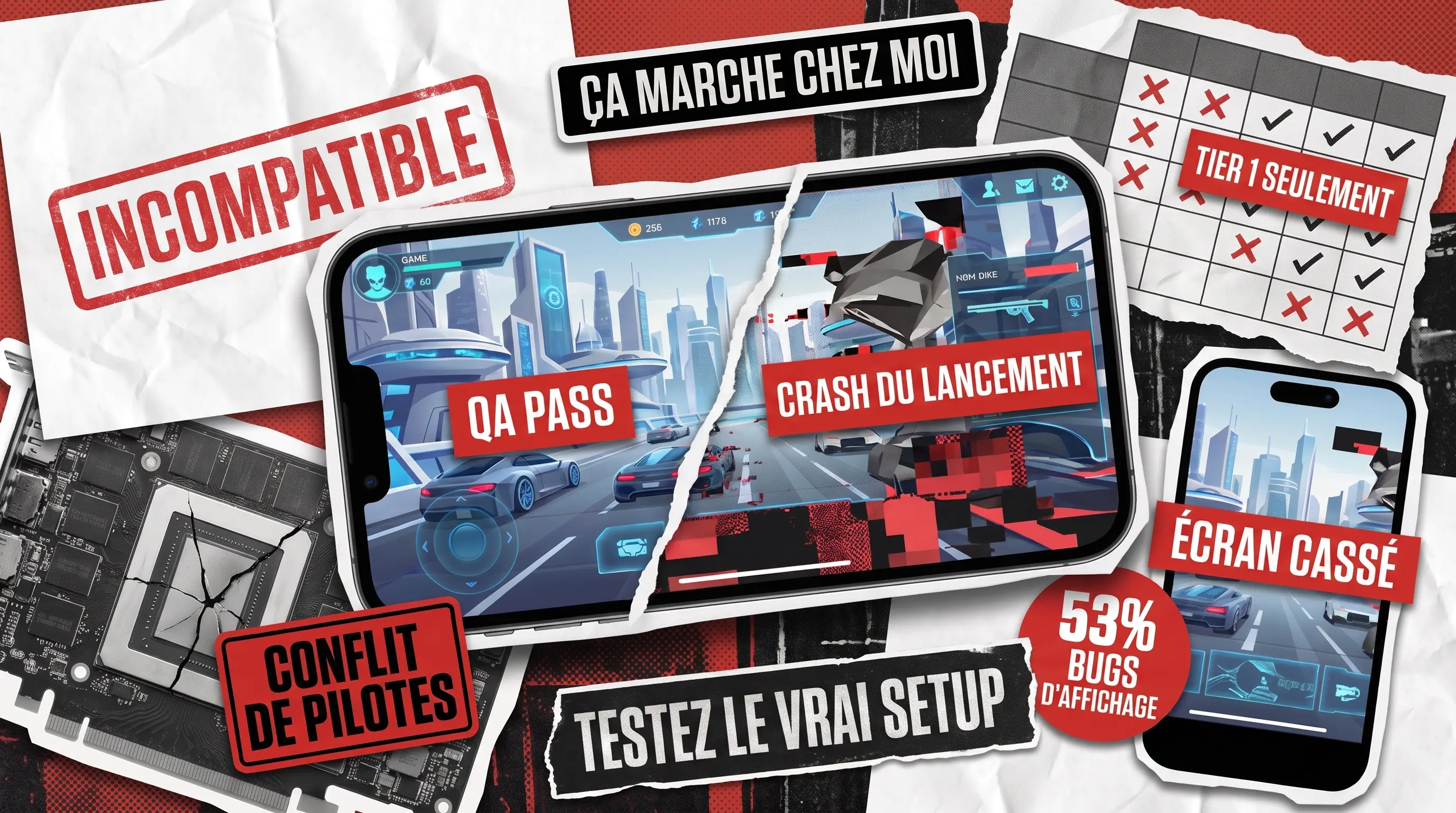 Test de compatibilité des jeux : pourquoi votre jeu tourne partout sauf sur la configuration d’un joueur