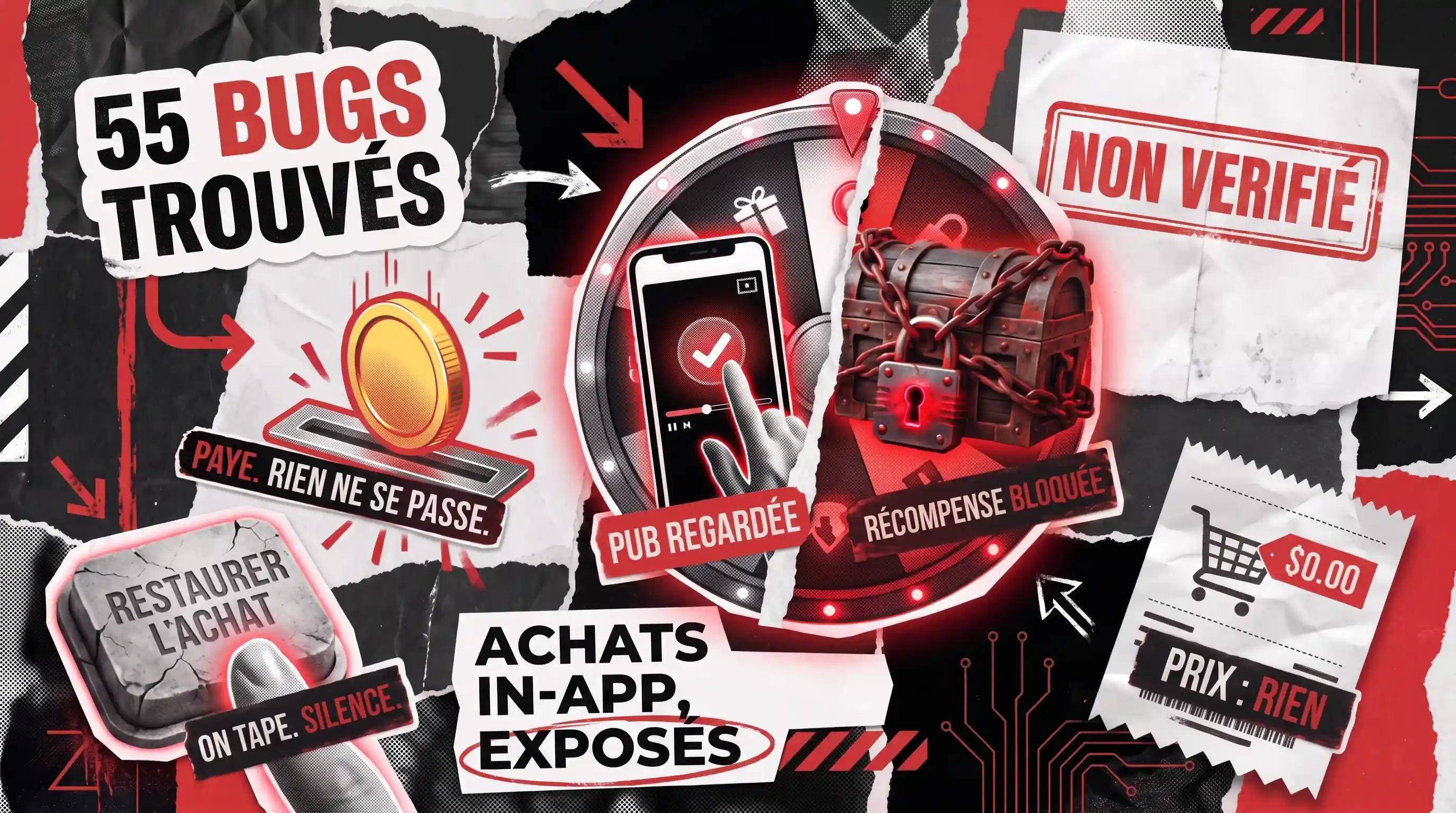 Résumé des Bugs QAwerk #3 : Échecs des Tests d’Achats Intégrés