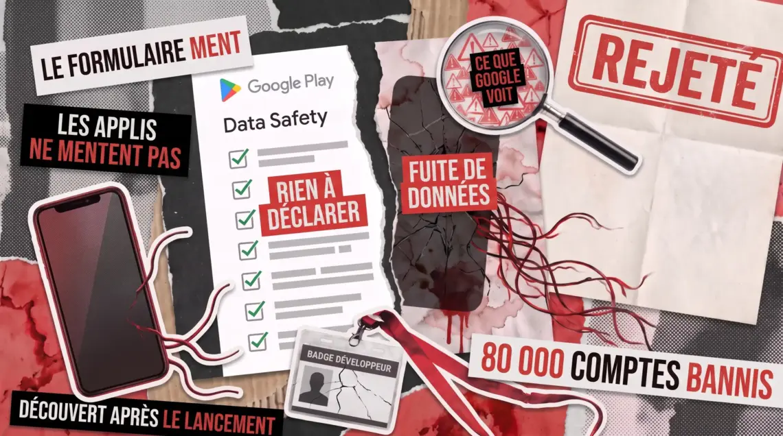 Formulaire de Sécurité des Données Google Play : Quand Il ne Correspond pas à votre Application