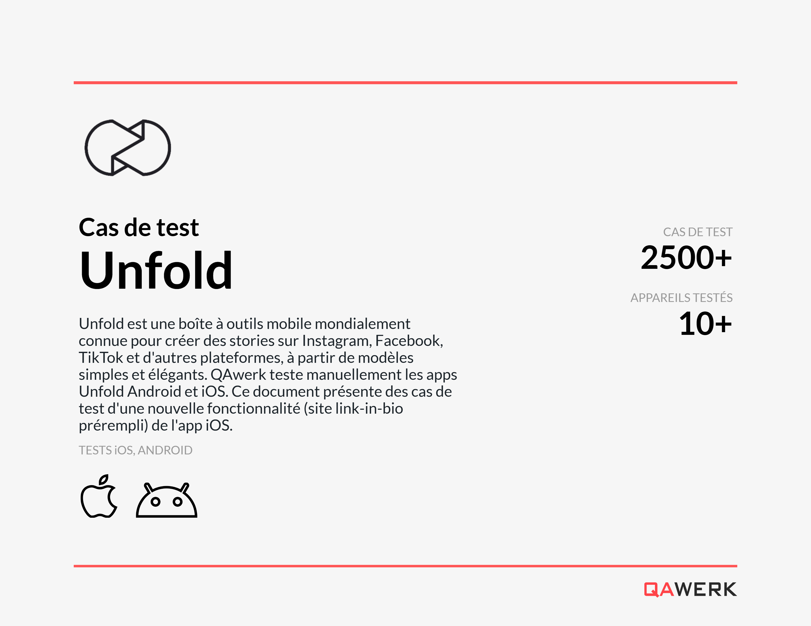 Unfold for slider