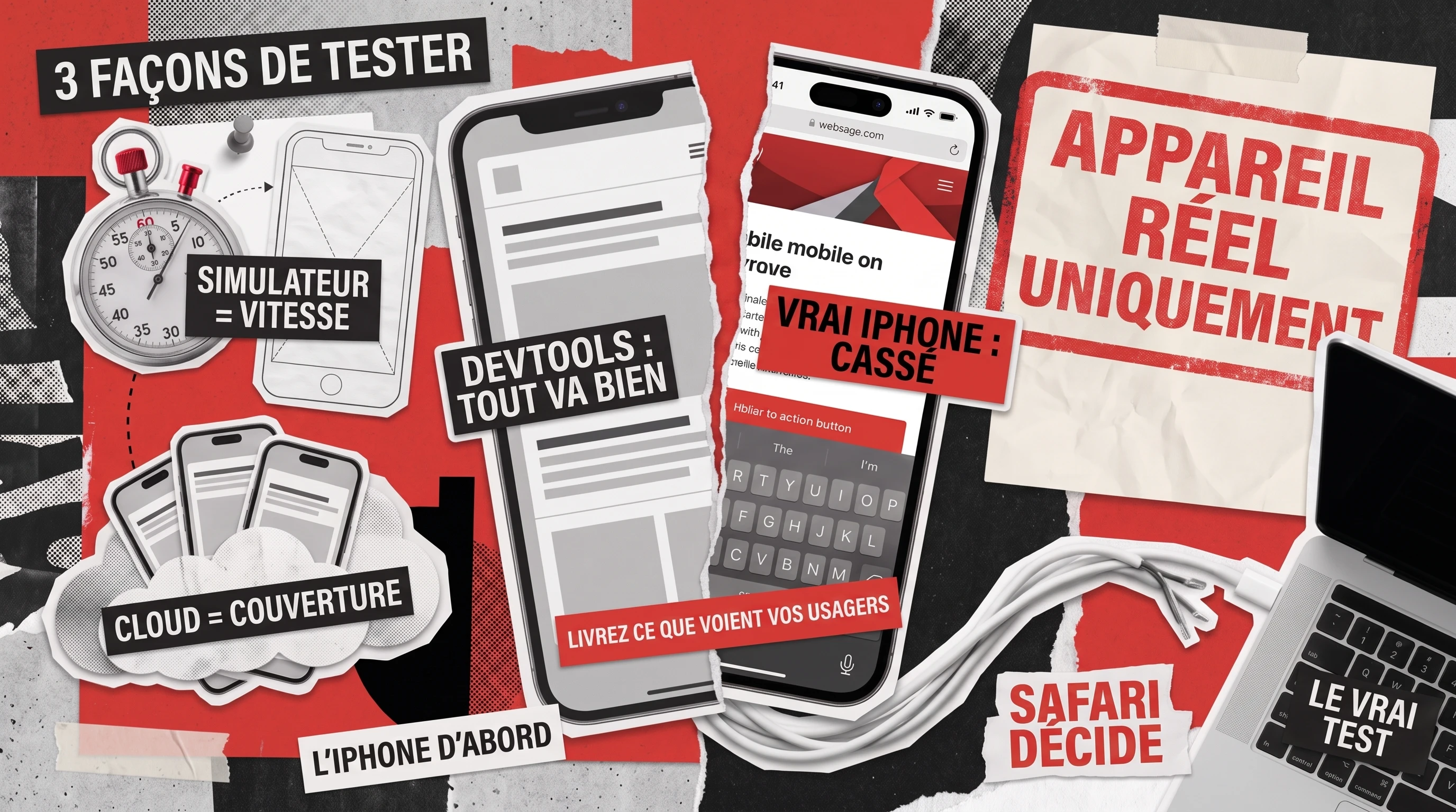 Comment Tester un Site Web sur iPhone (Appareil Réel, Simulateur et Cloud Comparés)