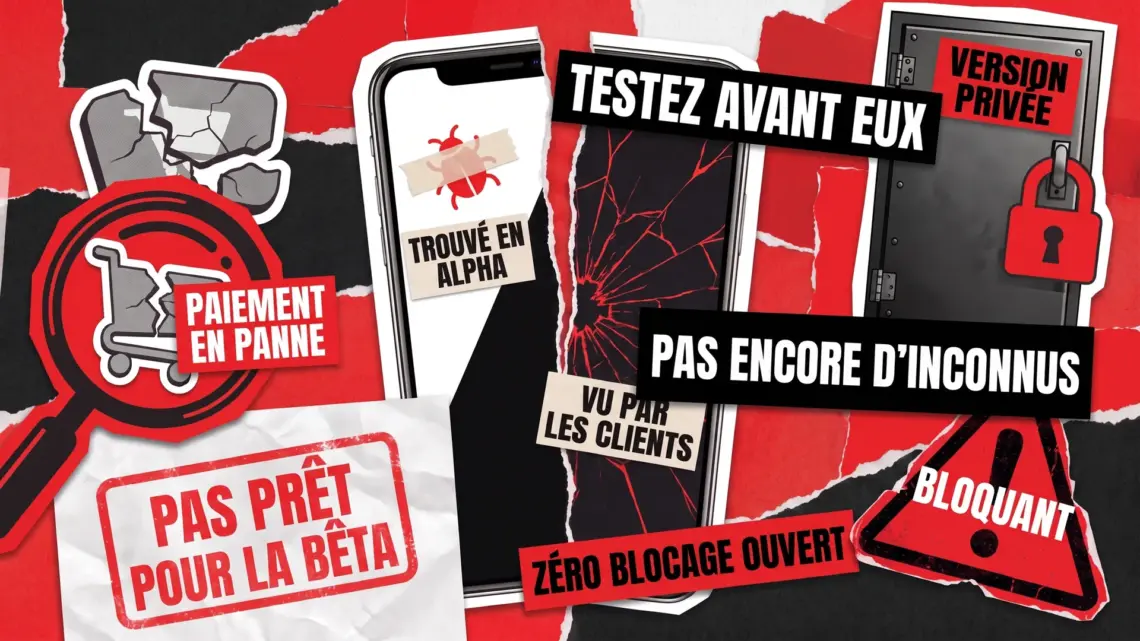Test alpha : définition et déroulement du processus